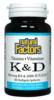 Vitamin K & D 120 mcg / 1000 IU<br>60 Softgel